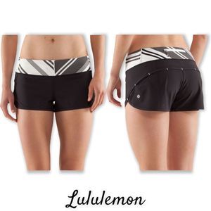 Lululemon Run: Speed Short in Black Size 6